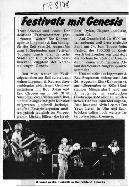 Musik Express, August 1978
